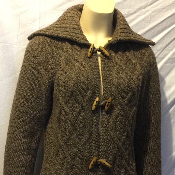 Wool cardigan sweater - Picture 2 of 2